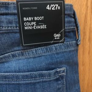 New gap boot cut light blue jeans 4 27